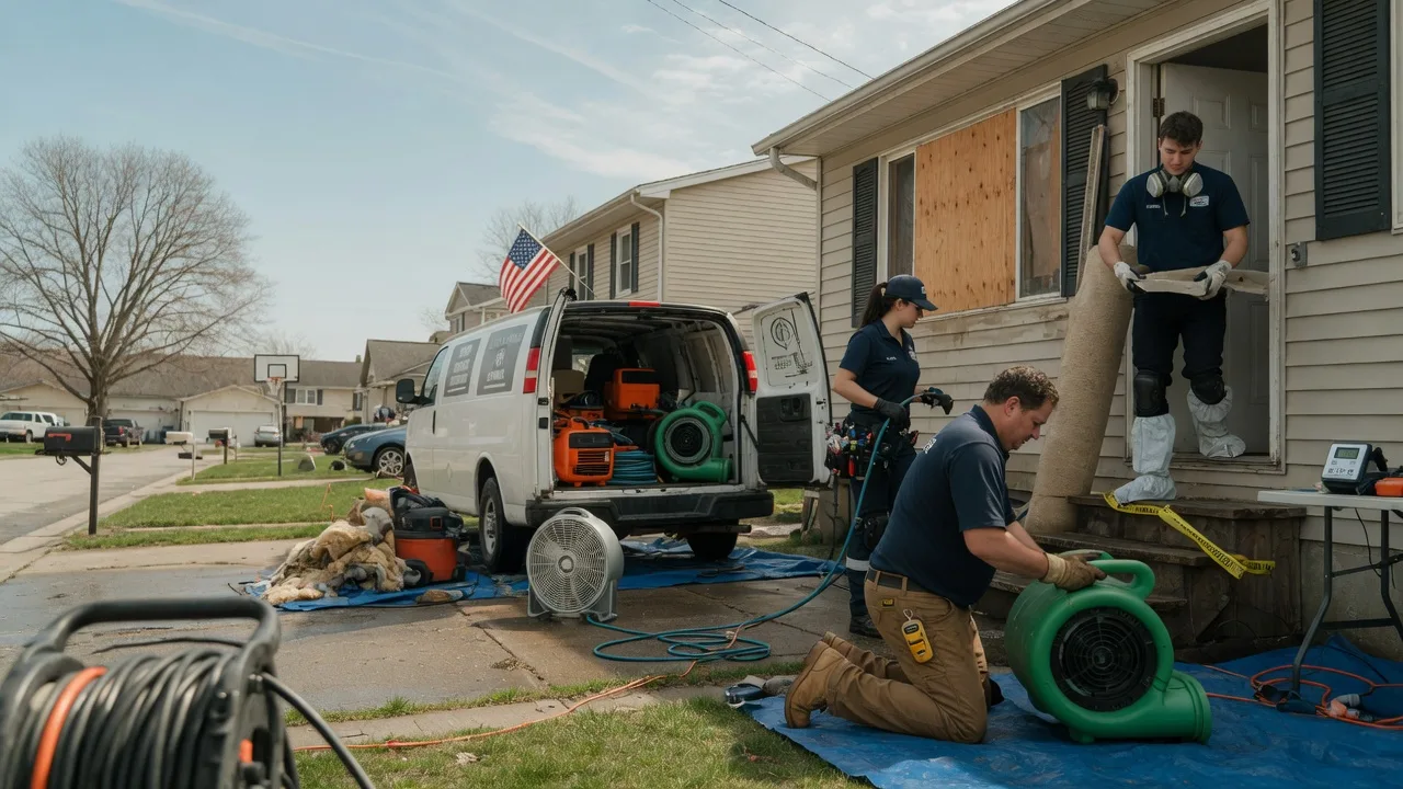 Water Damage Restoration in Welsh, LA near me